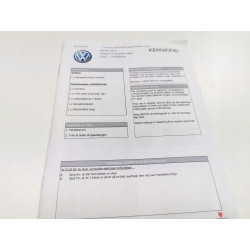 Wiązka, moduł nawigacji KENWOOD VW Golf MK7 OE GVN60 KGVNMT81VW VWMIB1VW