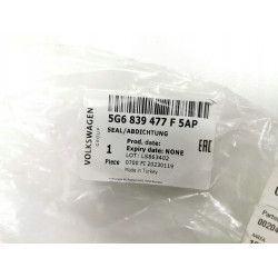 USZCZELKA, LISTWA ZGARNIAJĄCA DRZWI LEWY TYŁ VW GOLF 2017- OE 5G6839477F