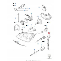 UCHWYT MOCOWANIE LAMPY PRZÓD FORD MONDEO 00-07 OE 1202789