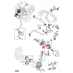 USZCZELKA UCHWYTU FILTRA OLEJU OPEL OE 4401772 9109772