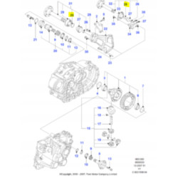 Pierścień Zabezpieczający Ford Galaxy 2000-2006 (VY) OE N012376VX1 1121590