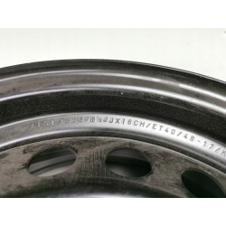 Felga stalowa Alcar Stahlrad 6.5" x 16" 5x114.3 ET 40 KBA43738 7856