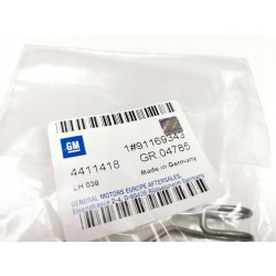 PROWADNICA,LINKA HAMULCA RĘCZNEGO,TYLNY LEWY OPEL VIVARO A B OE 91169343