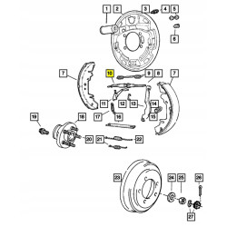 Gniazdo samoregulujące MOPAR Chrysler Grand Voyager 04797668 4797668
