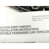 Zapinka pasa bezpieczeństwa prawa MOPAR K6853541