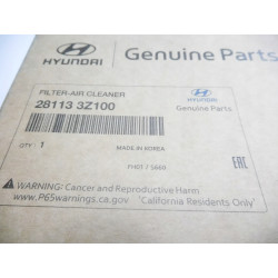 Filtr powietrza Hyundai I40 OE 28113 3Z100