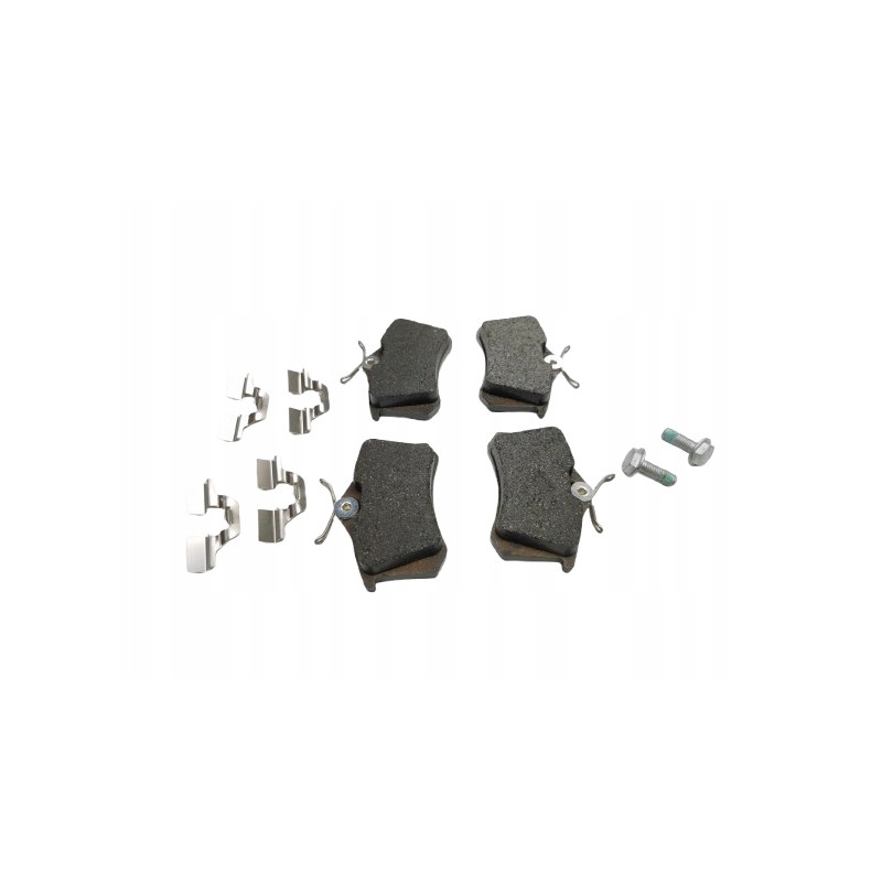 Zestaw klocków hamulcowych, hamulce tarczowe tył Megane II OE 7701209735
