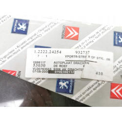 Naklejka, listwa drzwi prawa Peugeot 406 mk2 d9 kombi OE 9327.37