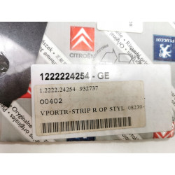 Naklejka, listwa drzwi prawa Peugeot 406 mk2 d9 kombi OE 9327.37