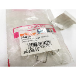 Sprężyna zacisku hamulcowego cienka Daewoo FSO Polonez Fiat 125p 024809