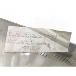 SZYBA BŁOTNIKA PRAWA BESPO KUNICE FSO POLONEZ ATU 2F7 43R-001167 063094