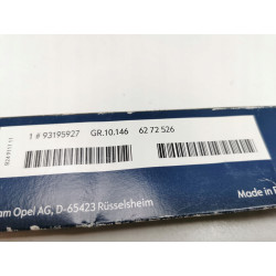 Pióro wycieraczki tył Opel Corsa A Kadett E OE 6272526 93195927