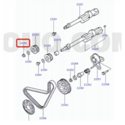 Nakrętka Hyundai H-1 H-100 Starex OE 23364 42001