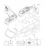 Element dystansujący szyby przedniej Opel Movano B, Vivaro B OE 93167894