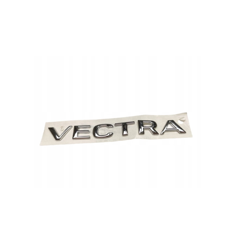 Emblemat VECTRA tylna klapa bagażnika Opel Vectra B 1999-2001 OE 9135062