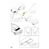 POKRYWA OCHRONNA REFLEKTORA OPEL ASTRA-H OE 1790162 93181549