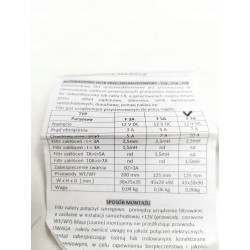 AUTORADIOWY FILTR PRZECIWZAKŁÓCENIOWY F7A 5244