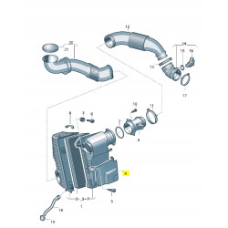 Osłona termiczna Audi Q7 Volkswagen Touareg OE 7L0129968