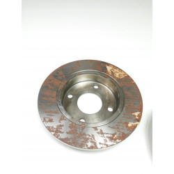 KOMPLET TARCZ HAMULCOWYCH PRZÓD FORD FIESTA OE 1112542