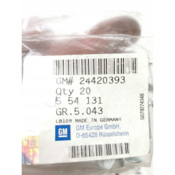 Sworzeń szczęki hamulcowej 45 mm Opel Astra F Corsa C OE 554131 24420393