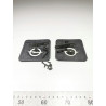 CHLAPACZE TYLNE OPEL CORSA COMBO B - ORYGINALNE - OE 1718696 90397448