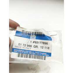 Zacisk, listwa ochronna do drzwi przednich, biała ASTRA-G ZAFIRA-A 93177896