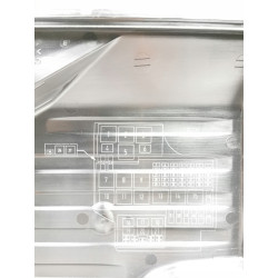 Górna pokrywa bezpiecznika Opel Corsa C OE 1238178 9115986