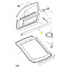 Uszczelka, panel progowy, prawa Opel CALIBRA OE 164754 90346742