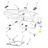 ŚRUBA BLACHA 4.8 x 20 MOCOWANIE PÓŁKI BOCZNEJ OPEL ASTRA F 2208815 90241755