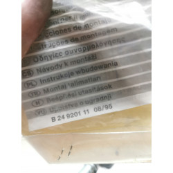 Zamek drzwi przednich z kluczykiem S 1580 Opel Vectra B OE 9118329