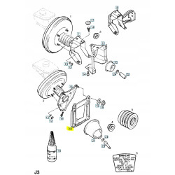 Wspornik układu hamulcowego Servo Opel Vectra B OE 544266 90496986