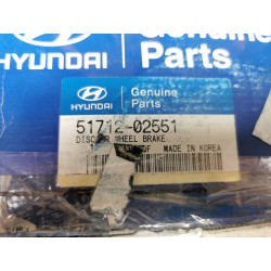 Tarcza hamulcowa przód HYUNDAI ATOS- OE 51712 02551