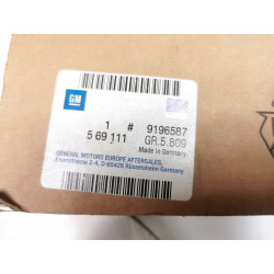 Tarcze hamulcowe tył Opel Astra G OE 569111 9196587