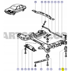 Podkładka dystansowa belki przód Renault R21 OE 7703053649