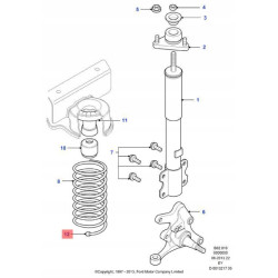 Czapka Sprężyny przednie/amortyzatory przednie FORD Transit 94-00 1073447