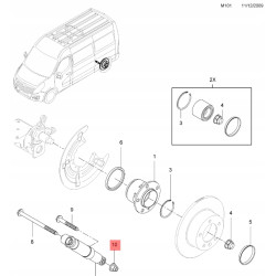 NAKRĘTKA, AMORTYZATOR DO OSI TYLNEJ OPEL MOVANO-B OE 4419312 93197341