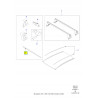 Listwy bagażnika dachowego FORD Focus 04-08 Focus C-MAX 03-07 OE 1522535