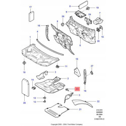 Śruba Izolatory - przód FORD Mondeo 2000-2007 OE 1209815