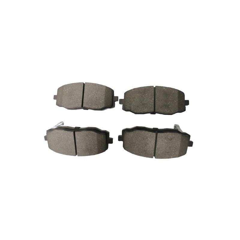 Zestaw klocków hamulcowych, hamulce tarczowe przód Eurorepar 1617267980