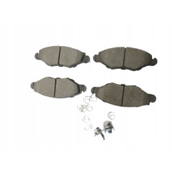 EUROREPAR KLOCKI HAMULCOWE PRZÓD PEUGEOT 206 206+ 1617254880