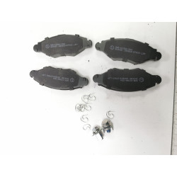 EUROREPAR KLOCKI HAMULCOWE PRZÓD PEUGEOT 206 206+ 1617254880