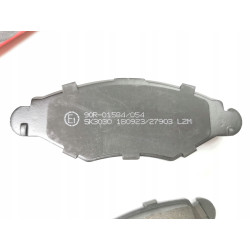 EUROREPAR KLOCKI HAMULCOWE PRZÓD PEUGEOT 206 206+ 1617254880