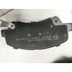 Zestaw klocków hamulcowych, hamulce tarczowe Eurorepar 1623057080