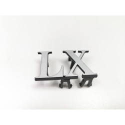 Emblemat, napis LX przód Lancia Delta 1986- OE 82473284