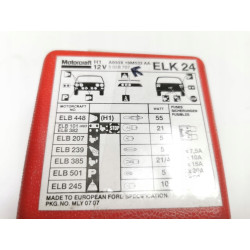 Zestaw żarówek bezpieczników Motorcraft Ford ELK 24 A930X 19M532 AA 5028707