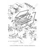 Pokrętło Drzwi przednie Ford Fiesta MkI/MkII 1976-1989 OE 6147872