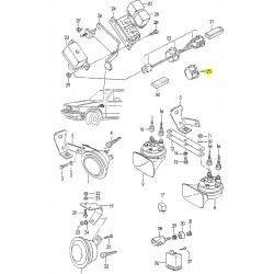 Gniazdo adaptera immobilizer Volkswagen Golf Passat OE 535953259