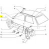 GUMOWA OSŁONA OTWORU FIAT PANDA 1985- OE 4424639
