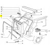 GUMOWA OSŁONA OTWORU FIAT PANDA 1985- OE 4424639
