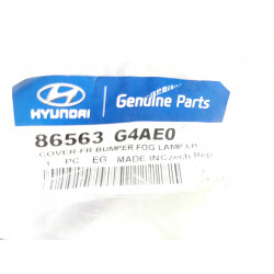 KRATKA ZDERZAKA PRZÓD LEWA HYUNDAI I30 III 2017- OE 86563 G4AE0